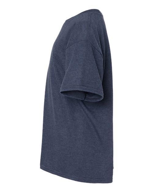 Gildan 11671, 64000bcvc Youth Softstyle Cvc T-shirt, Navy Mist