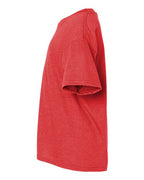 Gildan 11671, 64000bcvc Youth Softstyle Cvc T-shirt, Red Mist