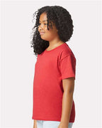Gildan 11671, 64000bcvc Youth Softstyle Cvc T-shirt, Red Mist