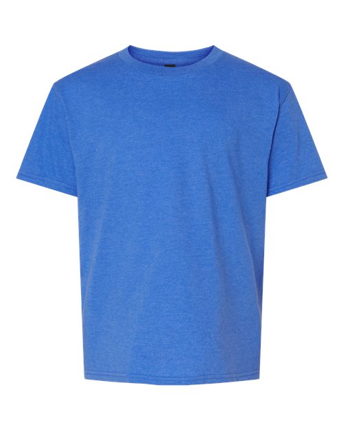 Gildan 11671, 64000bcvc Youth Softstyle Cvc T-shirt, Royal Mist