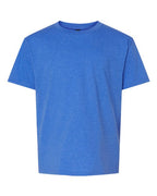 Gildan 11671, 64000bcvc Youth Softstyle Cvc T-shirt, Royal Mist