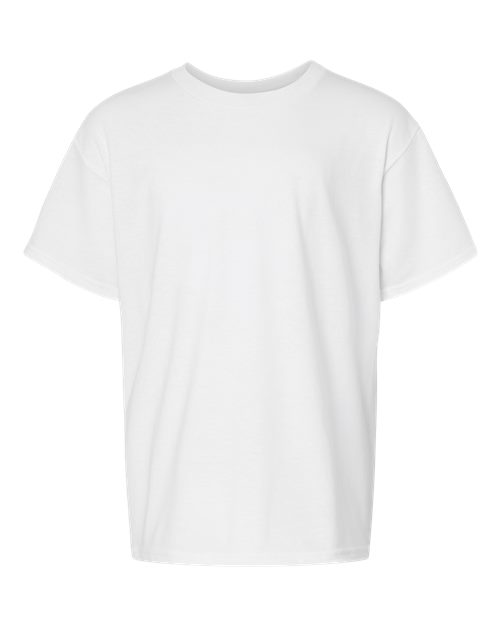 Gildan 11671, 64000bcvc Youth Softstyle Cvc T-shirt, White