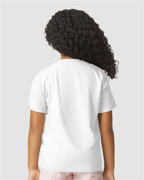 Gildan 11671, 64000bcvc Youth Softstyle Cvc T-shirt, White