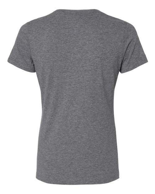 Gildan 64000L, Women's Softstyle T-shirt, Graphite Heather