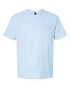 Gildan 8906, 64000cvc Unisex Softstyle Cvc T-shirt, Light Blue Mist