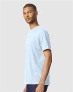 Gildan 8906, 64000cvc Unisex Softstyle Cvc T-shirt, Light Blue Mist