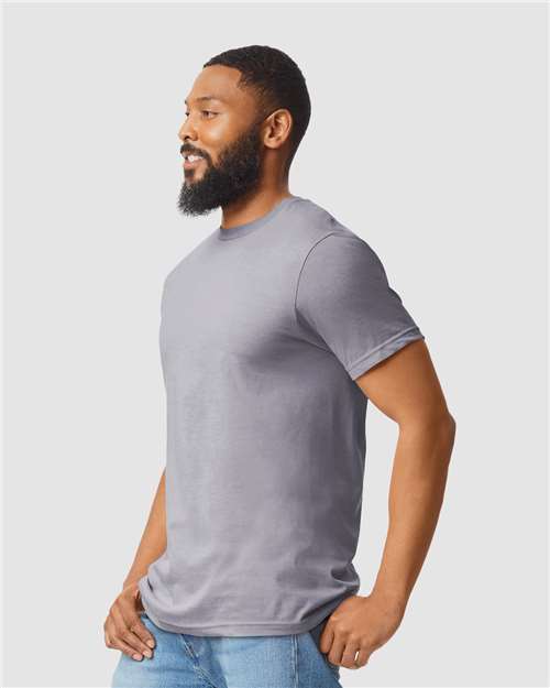 Gildan 8906, 64000cvc Unisex Softstyle Cvc T-shirt, Sport Grey