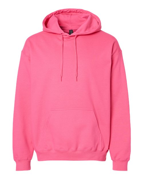 Gildan 9352, Sf500 Unisex Softstyle Midweight Hooded Sweatshirt, Pink Lemonade