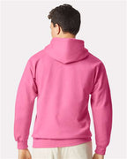 Gildan 9352, Sf500 Unisex Softstyle Midweight Hooded Sweatshirt, Pink Lemonade