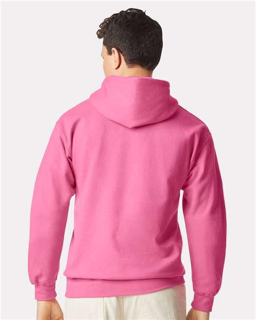 Gildan 9352, Sf500 Unisex Softstyle Midweight Hooded Sweatshirt, Pink Lemonade