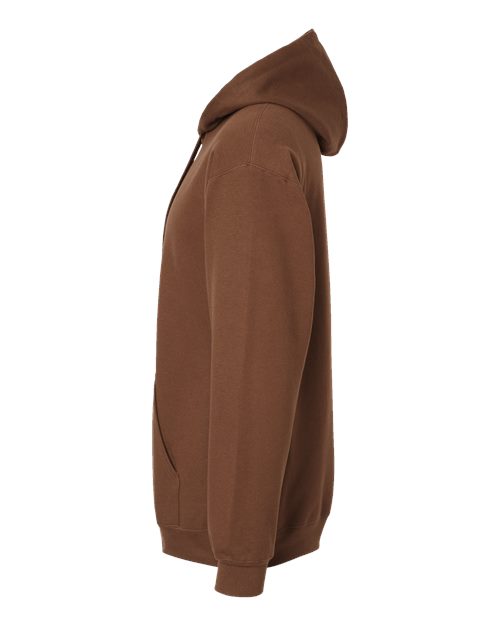 Gildan 9352, Sf500 Unisex Softstyle Midweight Hooded Sweatshirt, Cocoa