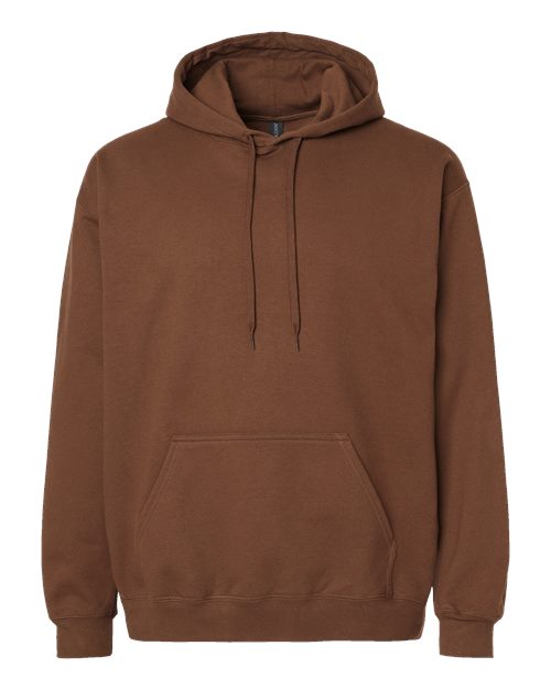 Gildan 9352, Sf500 Unisex Softstyle Midweight Hooded Sweatshirt, Cocoa