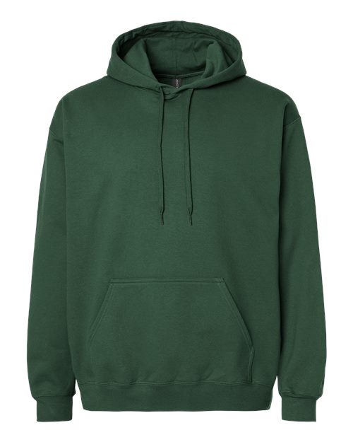 Gildan 9352, Sf500 Unisex Softstyle Midweight Hooded Sweatshirt, Forest Green