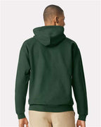 Gildan 9352, Sf500 Unisex Softstyle Midweight Hooded Sweatshirt, Forest Green
