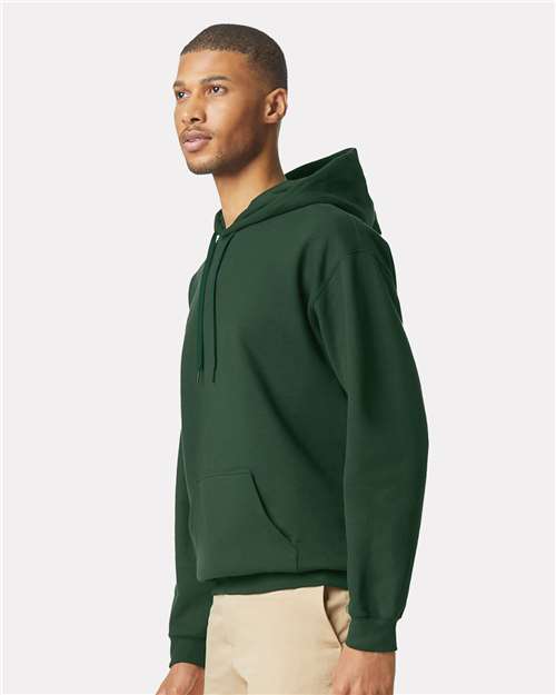Gildan SF500, Unisex Softstyle Midweight Hooded Sweatshirt, Forest Green