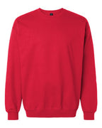 Gildan 9351, Sf000 Unisex Softstyle Midweight Crewneck Sweatshirt, Red