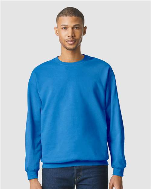 Gildan 9351, Sf000 Unisex Softstyle Midweight Crewneck Sweatshirt, Royal