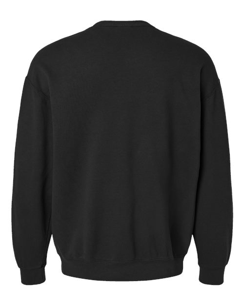 Comfort Colors 1466, Unisex Garment-dyed Lightweight Crewneck Sweatshirt, Black