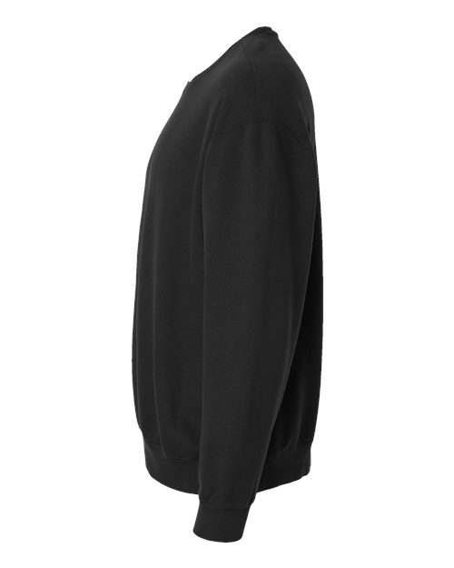 Comfort Colors 1466, Unisex Garment-dyed Lightweight Crewneck Sweatshirt, Black