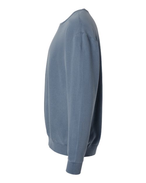 Comfort Colors 1466, Unisex Garment-dyed Lightweight Crewneck Sweatshirt, Blue Jean