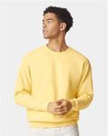 Comfort Colors 1466, Unisex Garment-dyed Lightweight Crewneck Sweatshirt, Butter