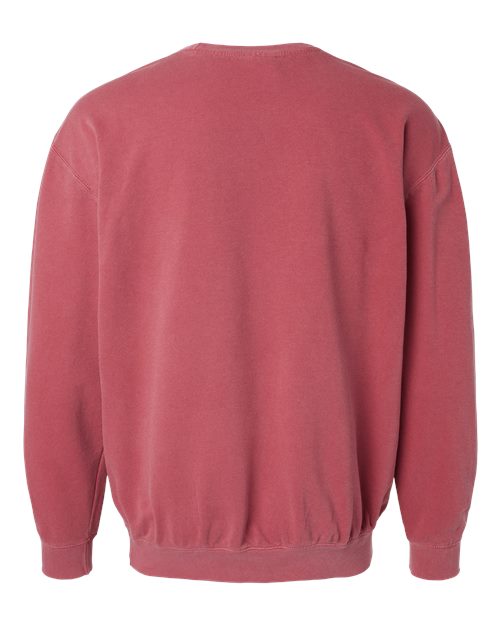 Comfort Colors 1466, Unisex Garment-dyed Lightweight Crewneck Sweatshirt, Crimson