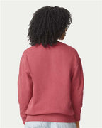 Comfort Colors 1466, Unisex Garment-dyed Lightweight Crewneck Sweatshirt, Crimson