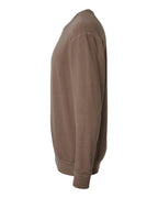 Comfort Colors 1466, Unisex Garment-dyed Lightweight Crewneck Sweatshirt, Espresso