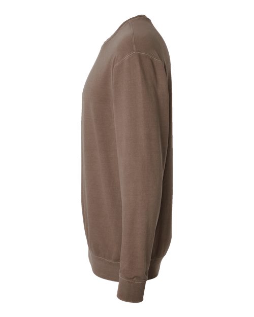 Comfort Colors 1466, Unisex Garment-dyed Lightweight Crewneck Sweatshirt, Espresso