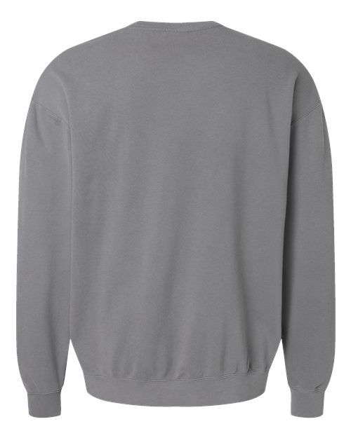 Comfort Colors 1466, Unisex Garment-dyed Lightweight Crewneck Sweatshirt, Grey
