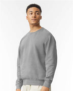 Comfort Colors 1466, Unisex Garment-dyed Lightweight Crewneck Sweatshirt, Grey