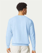 Comfort Colors 1466, Unisex Garment-dyed Lightweight Crewneck Sweatshirt, Hydrangea