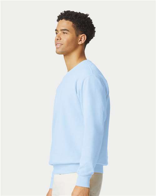 Comfort Colors 1466, Unisex Garment-dyed Lightweight Crewneck Sweatshirt, Hydrangea