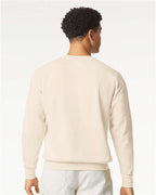 Comfort Colors 1466, Unisex Garment-dyed Lightweight Crewneck Sweatshirt, Ivory