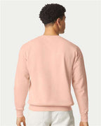 Comfort Colors 1466, Unisex Garment-dyed Lightweight Crewneck Sweatshirt, Peachy