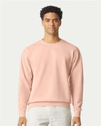 Comfort Colors 1466, Unisex Garment-dyed Lightweight Crewneck Sweatshirt, Peachy