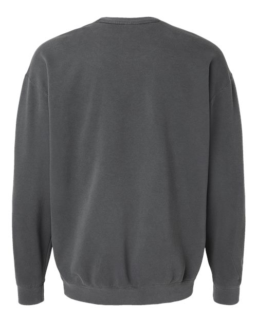 Comfort Colors 1466, Unisex Garment-dyed Lightweight Crewneck Sweatshirt, Pepper