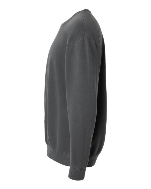 Comfort Colors 1466, Unisex Garment-dyed Lightweight Crewneck Sweatshirt, Pepper