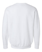 Comfort Colors 1466, Unisex Garment-dyed Lightweight Crewneck Sweatshirt, White