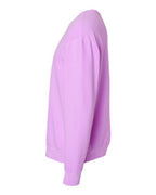 Comfort Colors 1466, Unisex Garment-dyed Lightweight Crewneck Sweatshirt, Neon Violet