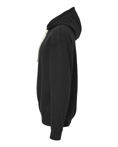 Comfort Colors 1467, Unisex Garment-dyed Lightweight Hooded Sweatshirt, Black