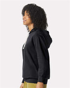 Comfort Colors 1467, Unisex Garment-dyed Lightweight Hooded Sweatshirt, Black