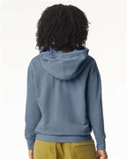 Comfort Colors 1467, Unisex Garment-dyed Lightweight Hooded Sweatshirt, Blue Jean