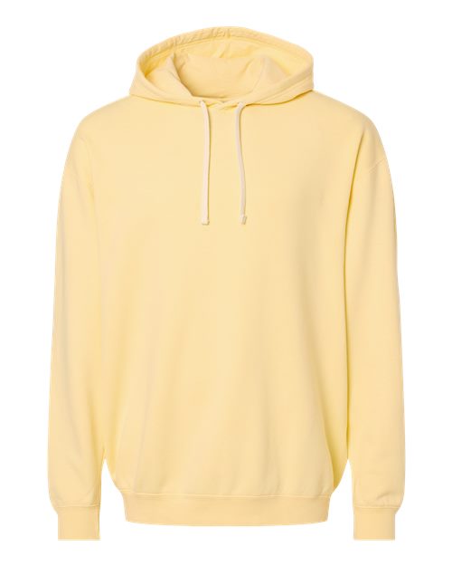 Comfort Colors 1467, Unisex Garment-dyed Lightweight Hooded Sweatshirt, Butter