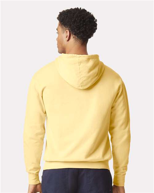Comfort Colors 1467, Unisex Garment-dyed Lightweight Hooded Sweatshirt, Butter