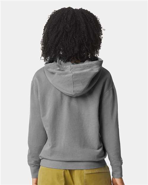 Comfort Colors 1467, Unisex Garment-dyed Lightweight Hooded Sweatshirt, Grey