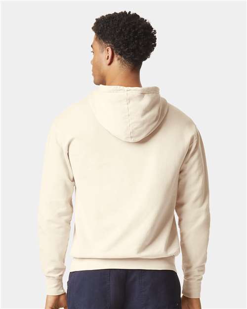 Comfort Colors 1467, Unisex Garment-dyed Lightweight Hooded Sweatshirt, Ivory