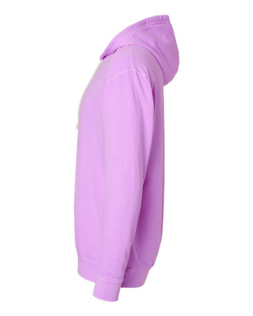 Comfort Colors 1467, Unisex Garment-dyed Lightweight Hooded Sweatshirt, Neon Violet