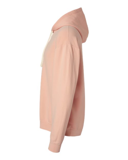 Comfort Colors 1467, Unisex Garment-dyed Lightweight Hooded Sweatshirt, Peachy