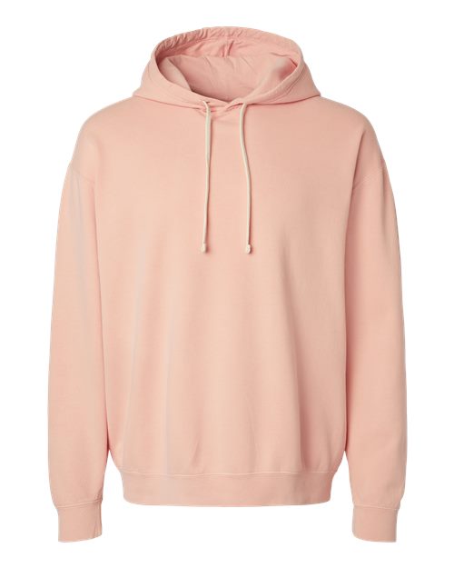 Comfort Colors 1467, Unisex Garment-dyed Lightweight Hooded Sweatshirt, Peachy